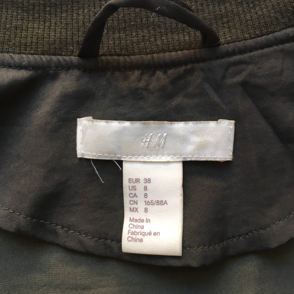 H&M brand bomber-style jacket - Picture 4 of 5